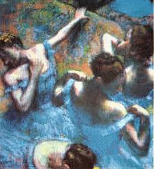 Edgar Degas Danseuses Bleues